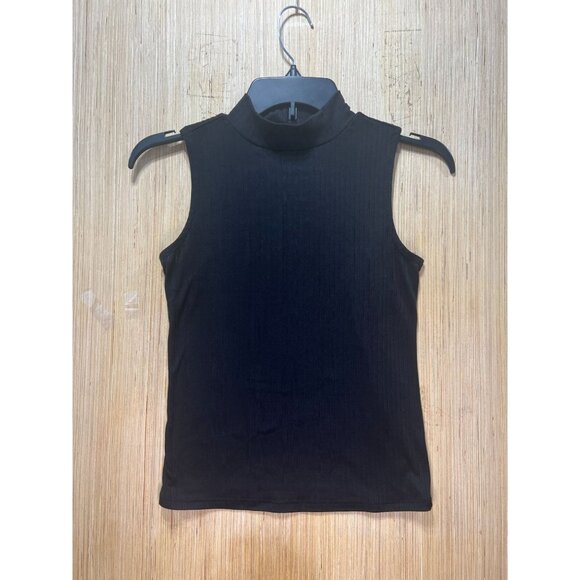 One Step Up - Women's Sleeveless Top Tank - Black - Small - Picture 1 of 10